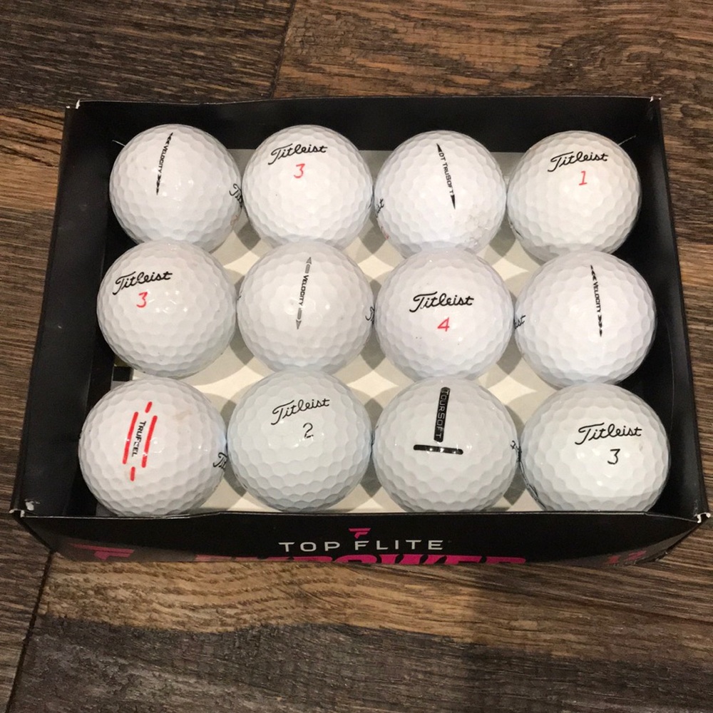 Random Titleist golf balls